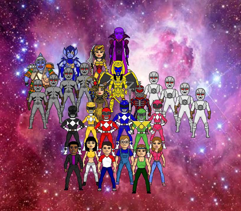 Mighty Morphin Power Rangers by Winter-Phantom on DeviantArt