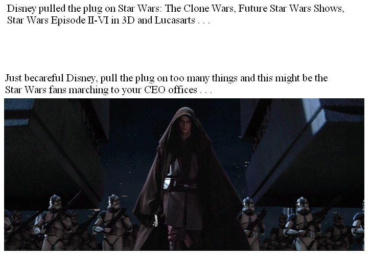 Disney CEO Slaughter by Star Wars Fans