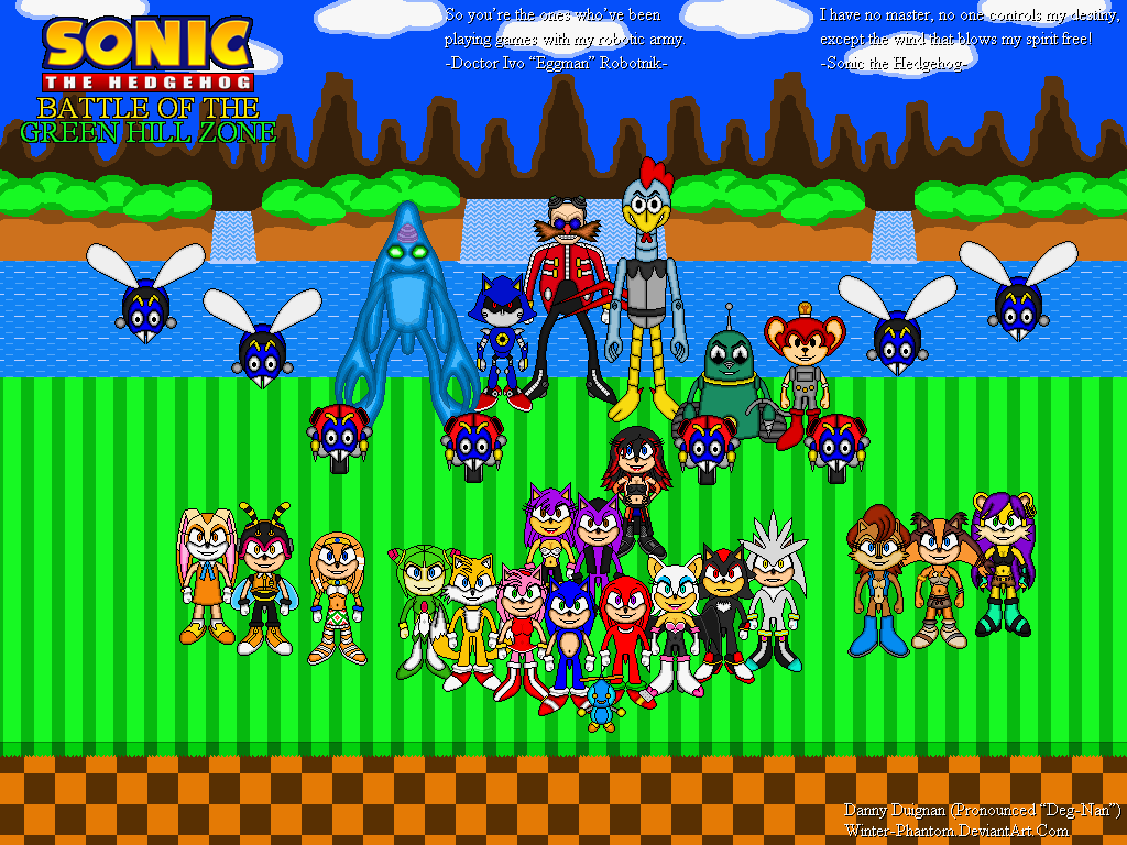 Green Hill Zone by weirdoinjeans on DeviantArt