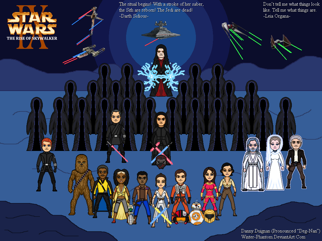 Star Wars: Episode IX: The Rise of the Skywalker by Winter-Phantom on  DeviantArt