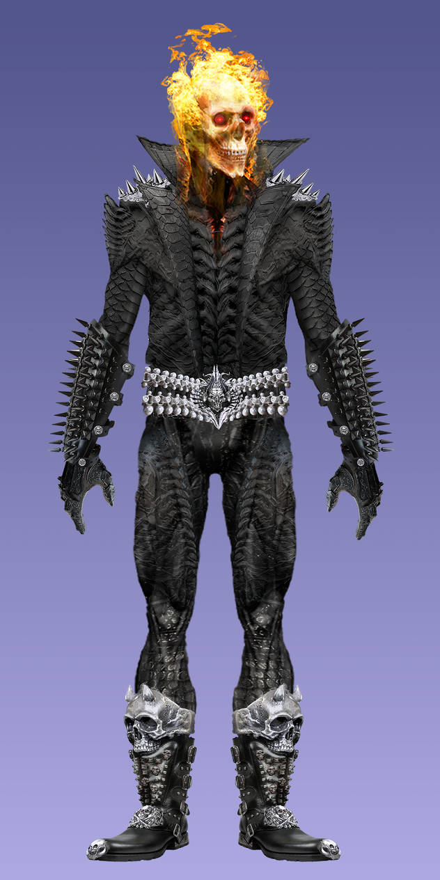 Fan Made Rider Suit Ghost Rider 2nd suit by mongrelman on DeviantArt