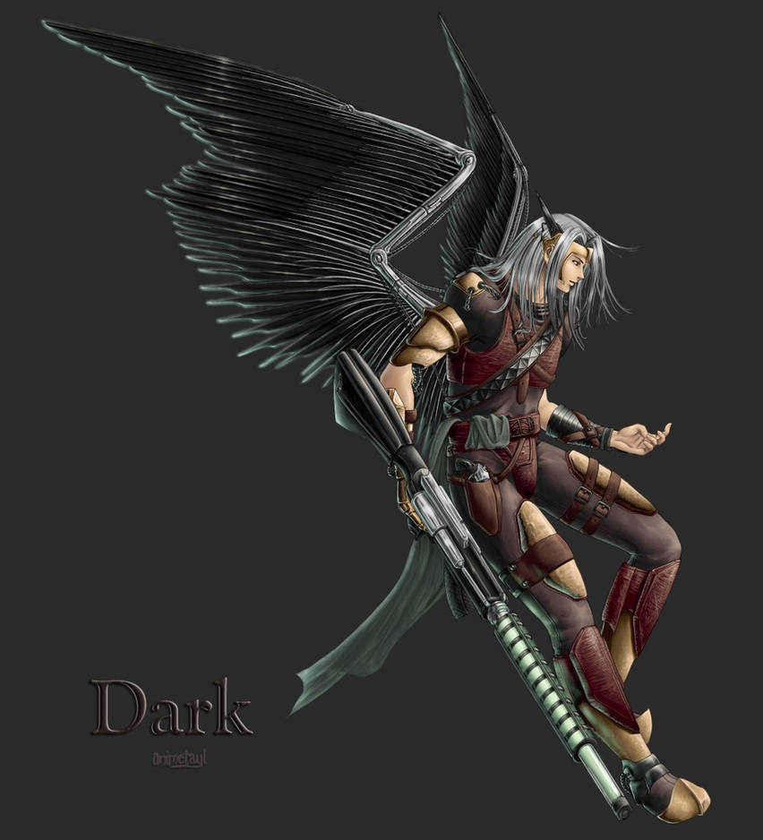Commission 2 Part 2- Dark by animetayl on DeviantArt