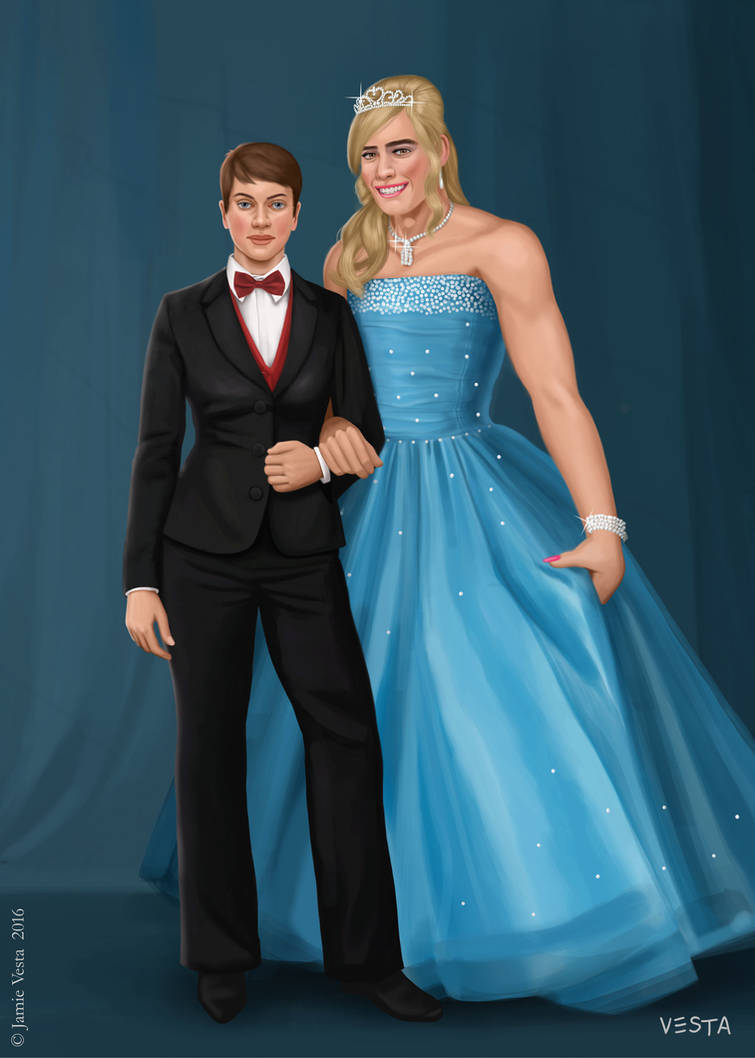 Prom Couple By Eves Rib On Deviantart