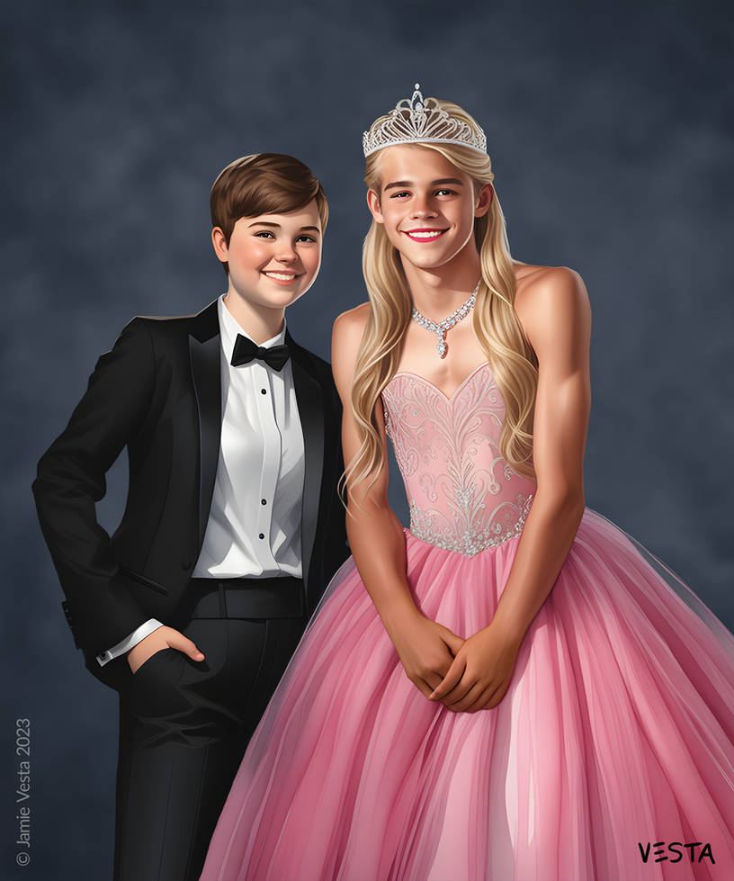 Prom Couple No.2 by Eves-Rib on DeviantArt