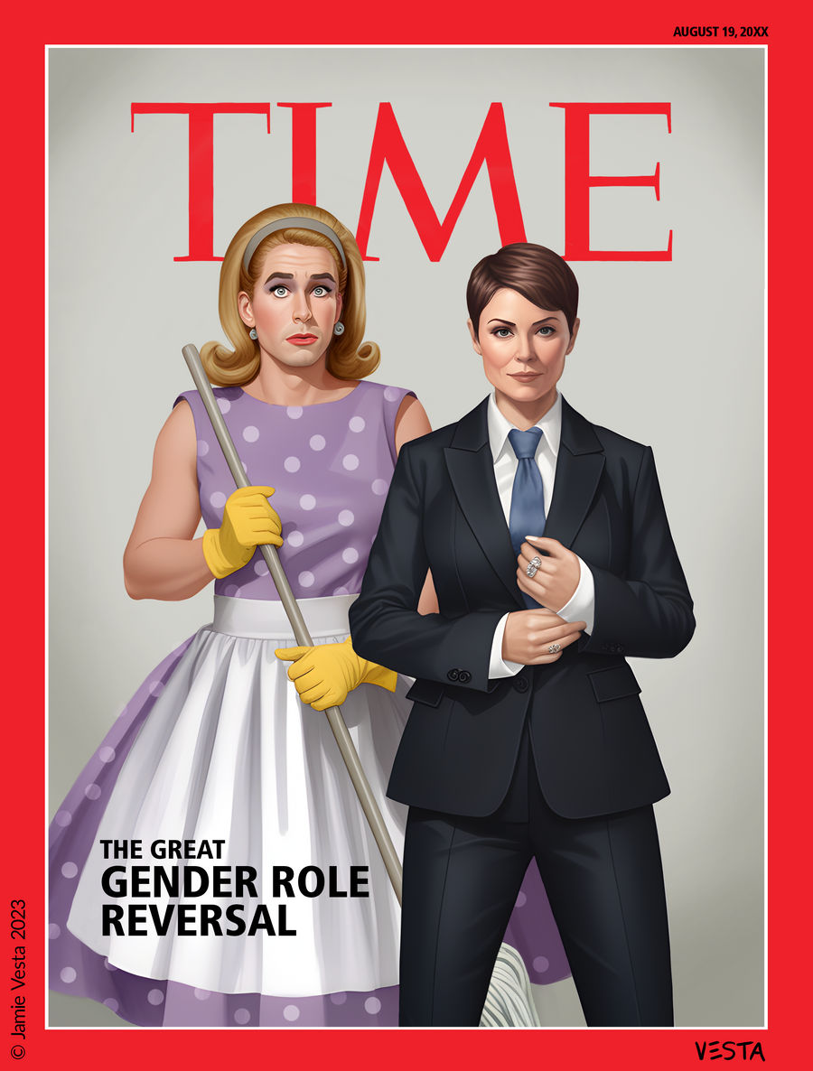 Gender role reversal on Tumblr