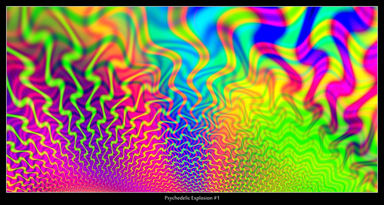 Psychedelic Explosion 1 by fractalyzerall on DeviantArt