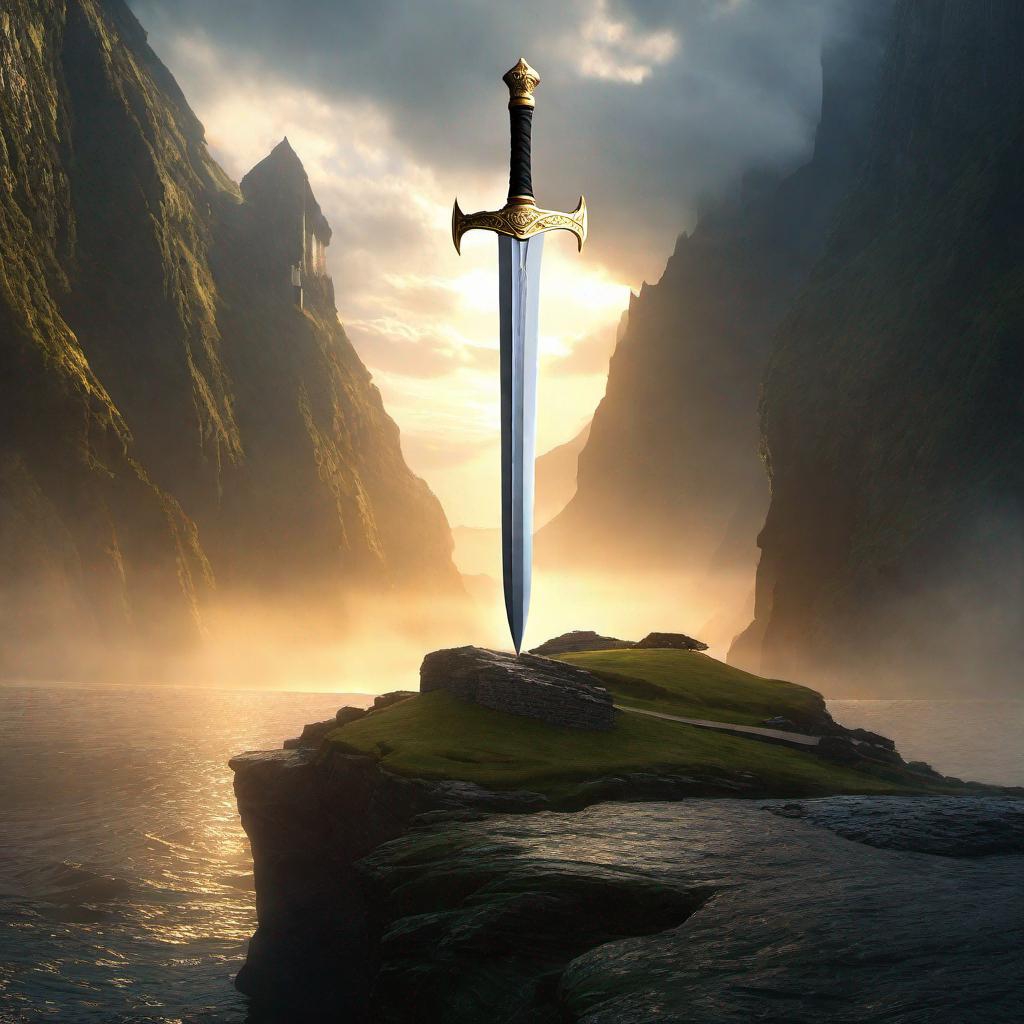 Excalibur In Flight Excalibur by MoonmansArtworks on DeviantArt