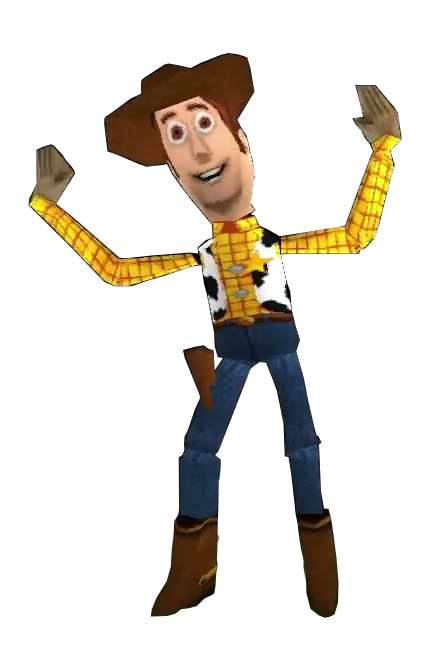 Toy Story 2 Video Game - Woody (PS1/PC) Model by RohanArtLife on DeviantArt