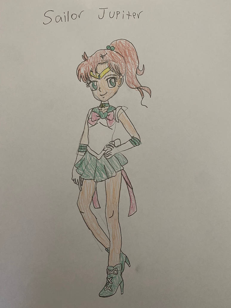 How To Draw A Jupiter 7 Sailor Jupiter drawing by RohanArtLife on DeviantArt