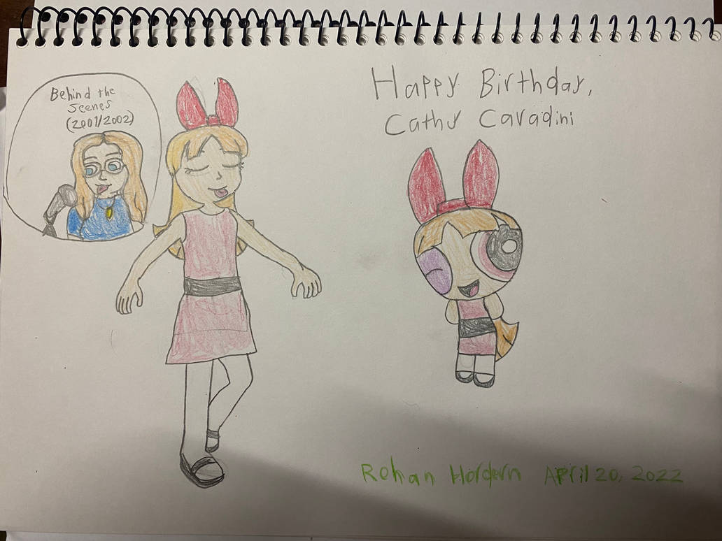 Happy Birthday, Cathy Cavadini! by RohanArtLife on DeviantArt