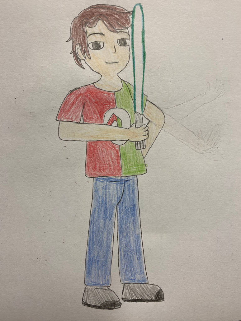 Rohan Hordern with a Lightsaber by RohanArtLife on DeviantArt