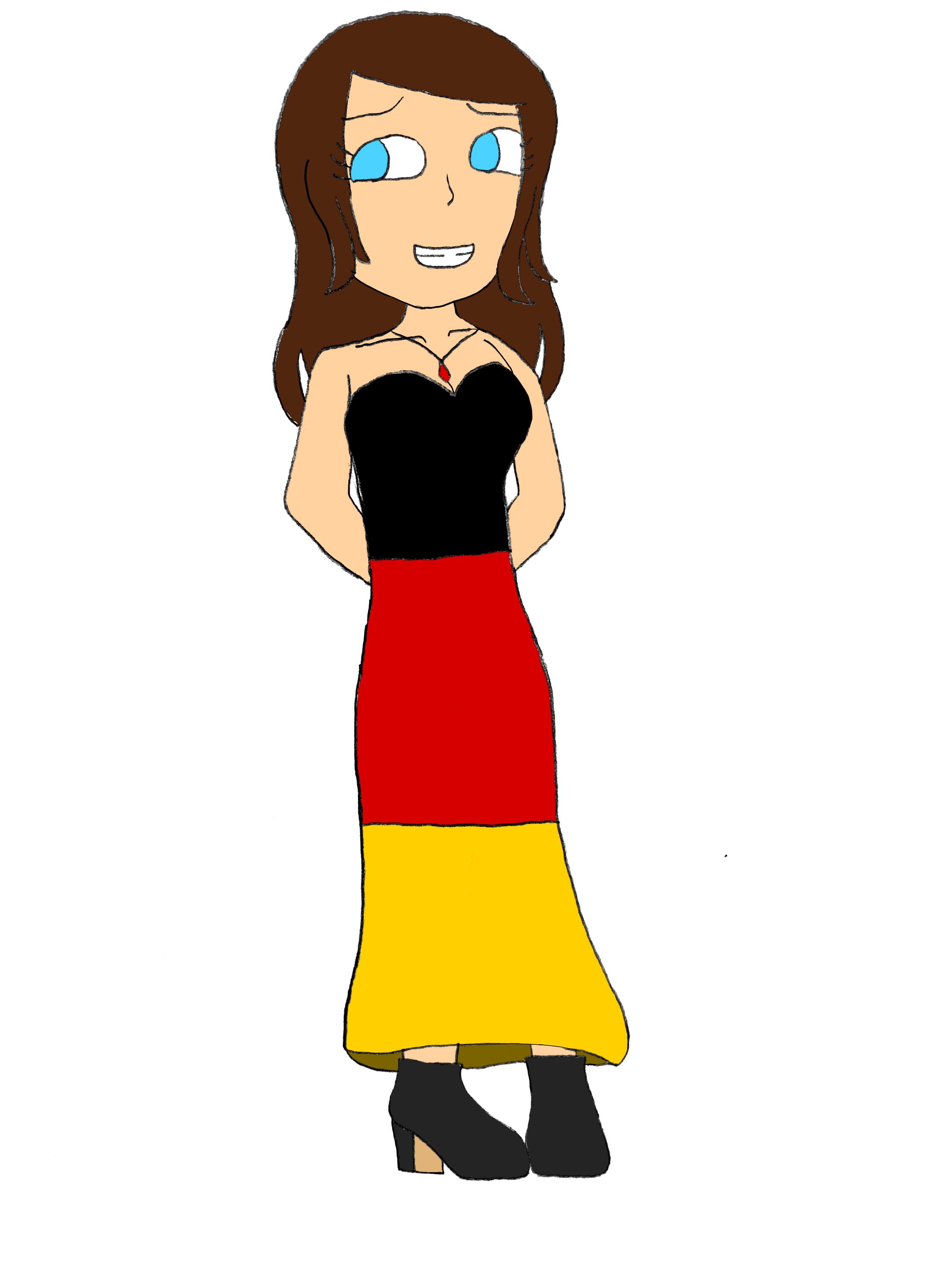 Lizzy - Germany is Gorgeous by RohanArtLife on DeviantArt