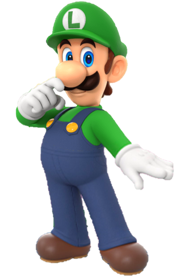 Luigi Mario Party 7 2024 re-render (PNG) by RohanArtLife on DeviantArt