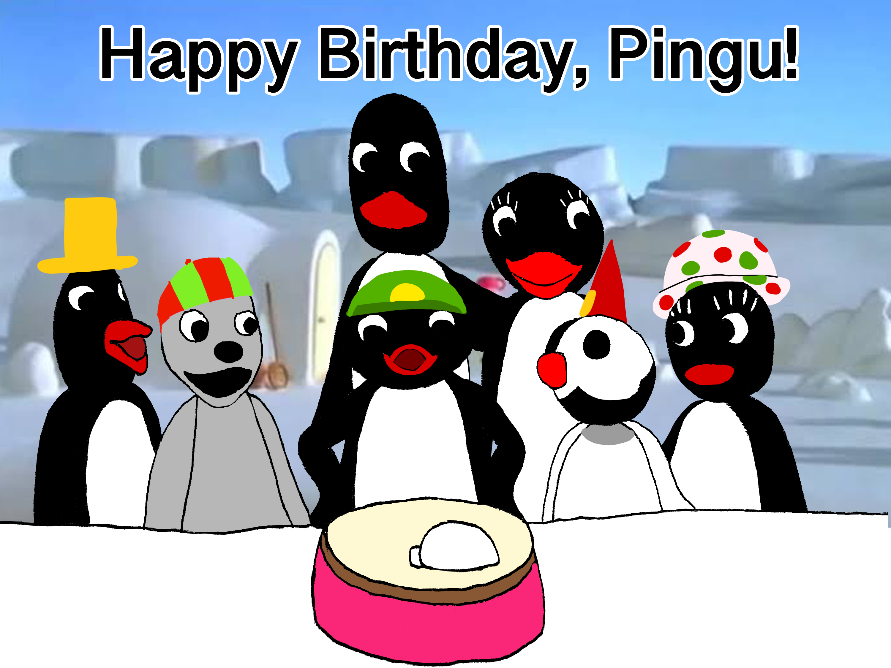 Happy Birthday, Pingu! by RohanArtLife on DeviantArt