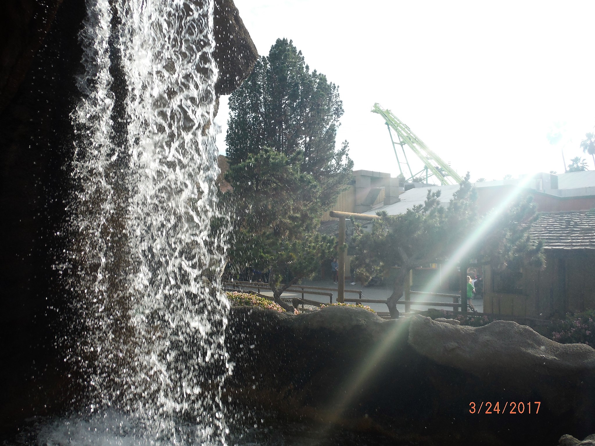 Log Ride Fountain!