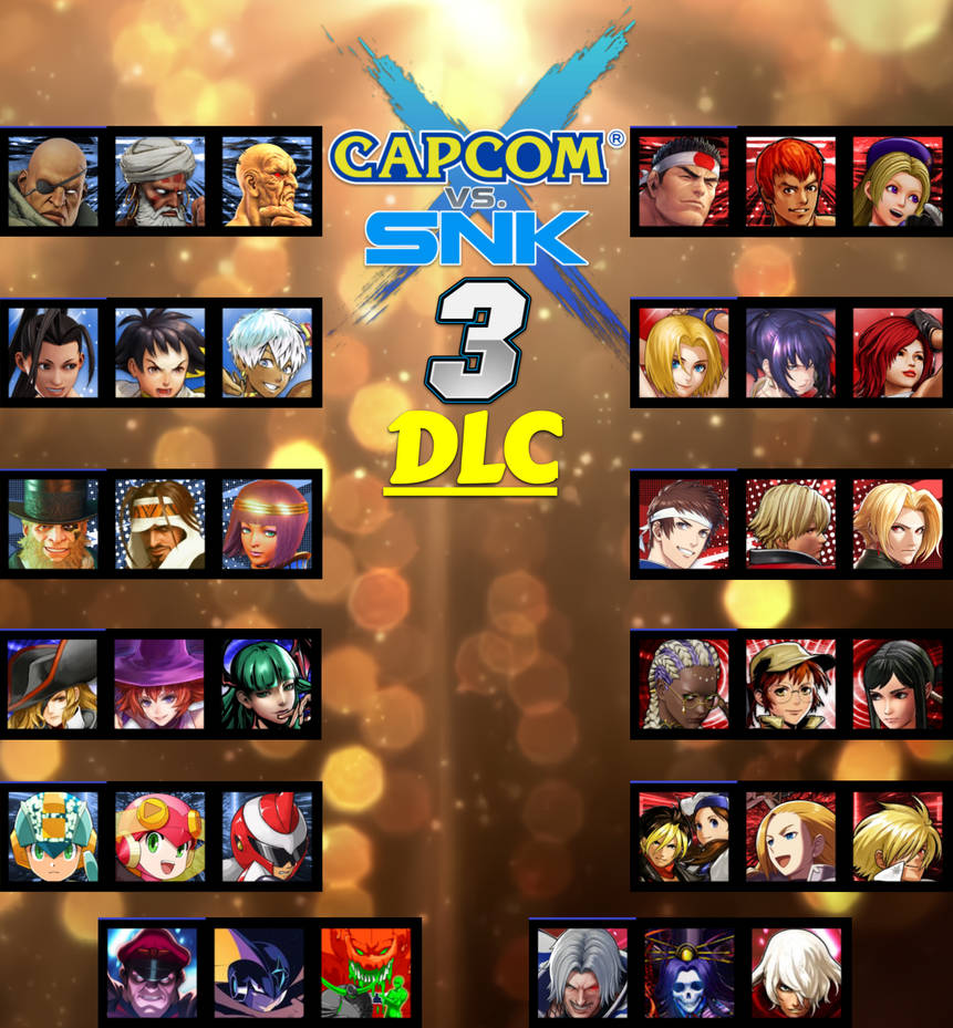 My vs SNK 3 Roster DLC Edition by JamesSonic on DeviantArt