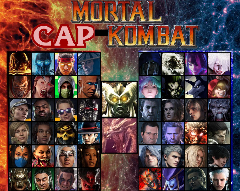 Custom Mk Roster My Mortal Cap-Kombat Roster by JamesSonic on DeviantArt