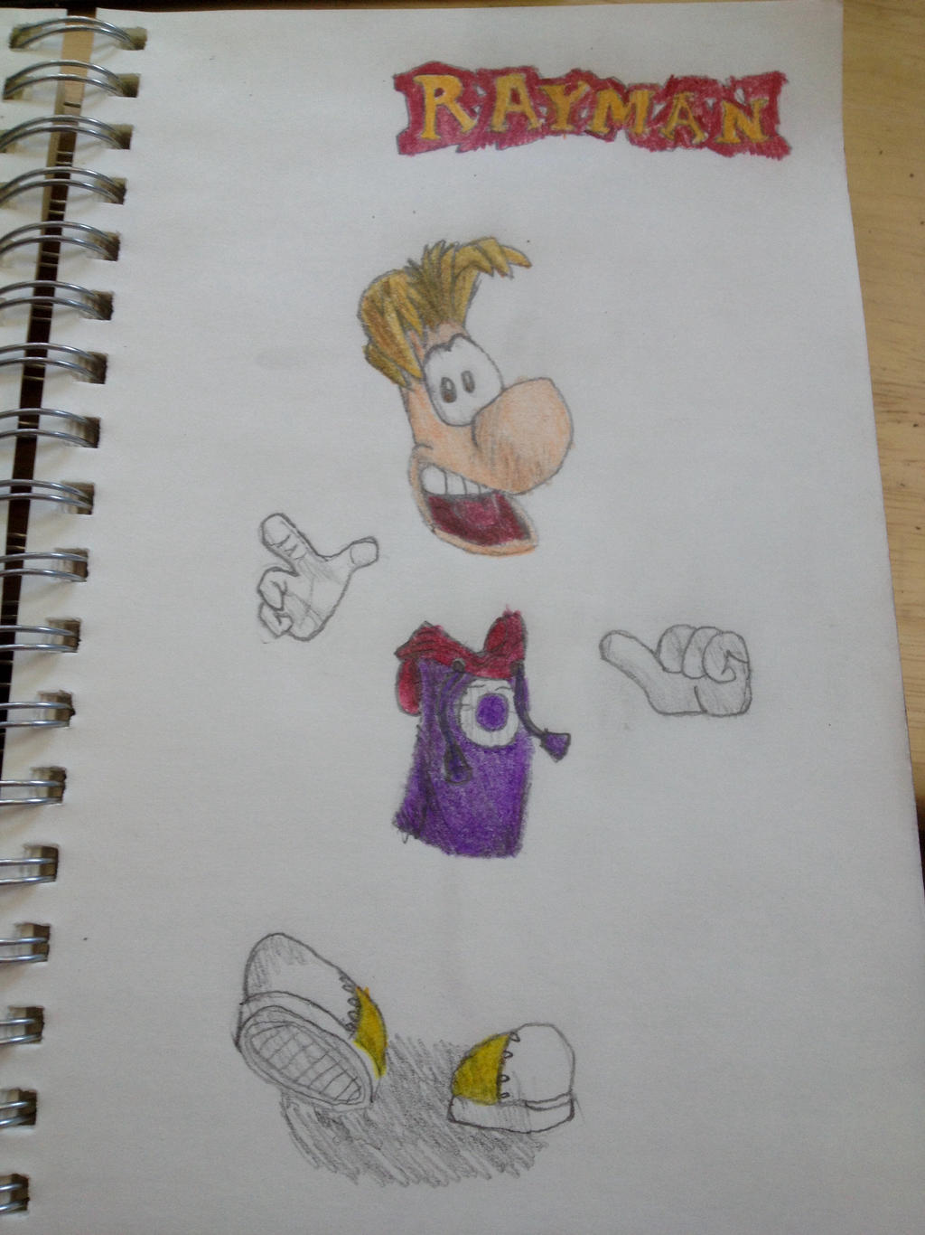 Rayman by BulbasaurDrawz on DeviantArt