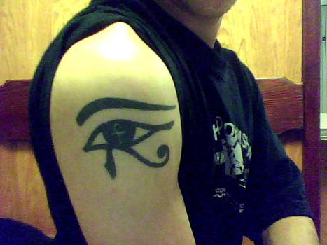 First tattoo Eye of Horus
