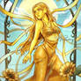 The sun - tarot card
