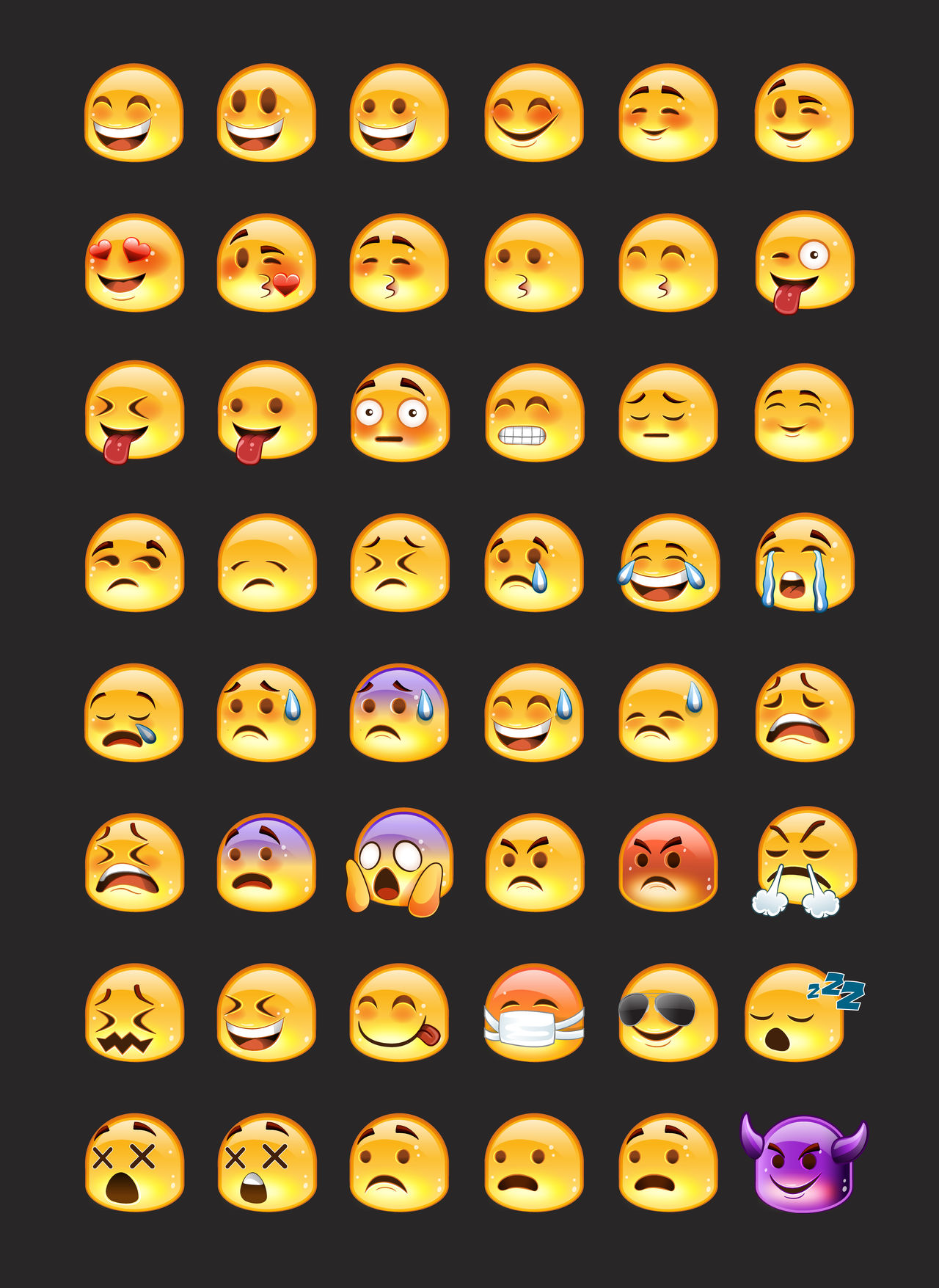 Emjoi Basic Emojis Basic by alexzrios on DeviantArt