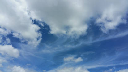 Cloudy Blue Sky 4 Stock Resource