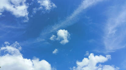 Cloudy Blue Sky 5 Stock Resource