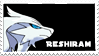 Reshiram Stamp