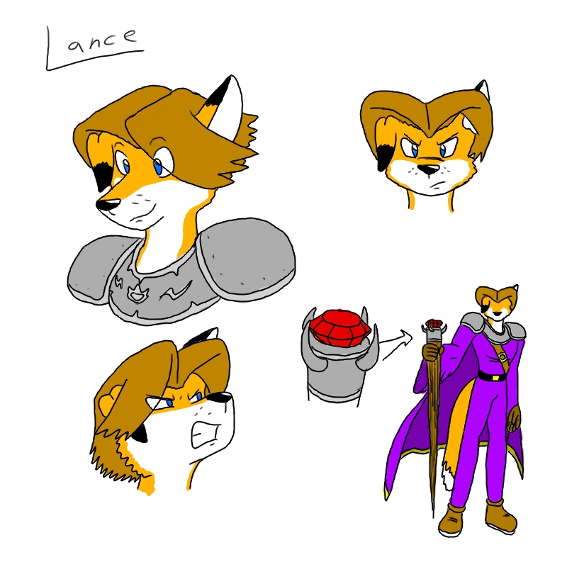 Lance character design update