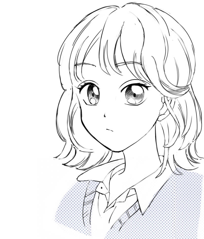 Anime Study by restArt3 on DeviantArt