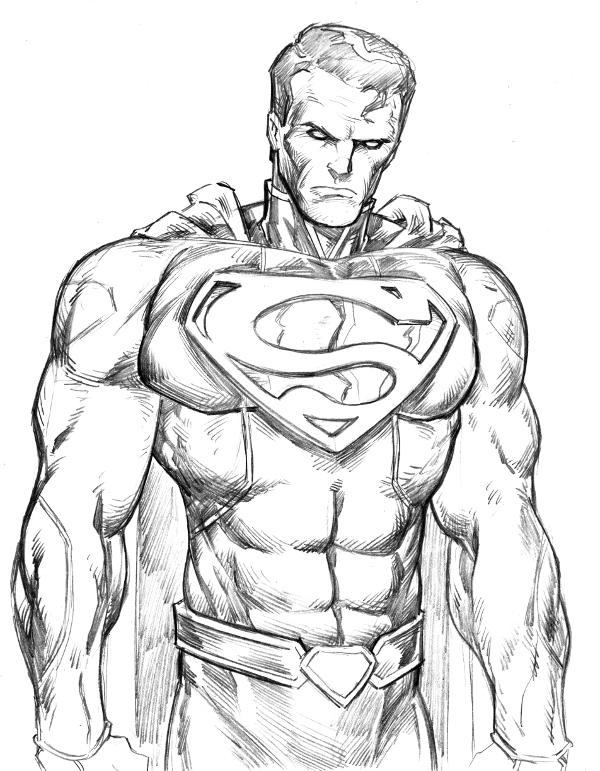 Superman sketch