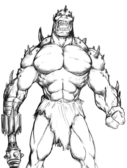 Monster Monday Volume 2 Sketch No. 7