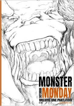 Monster Monday Sketchbook Vol.1 Part 2 Front Cover by Comicbookist