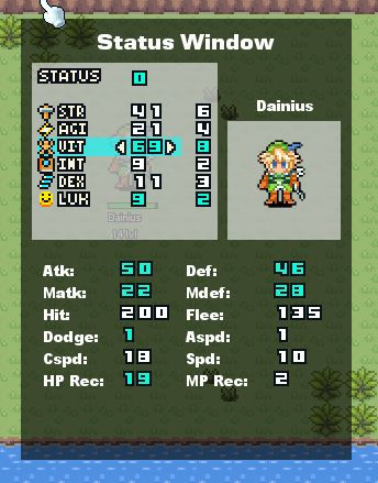 Adventuring Status Window Endless Survival Status Window by serebii01 on DeviantArt