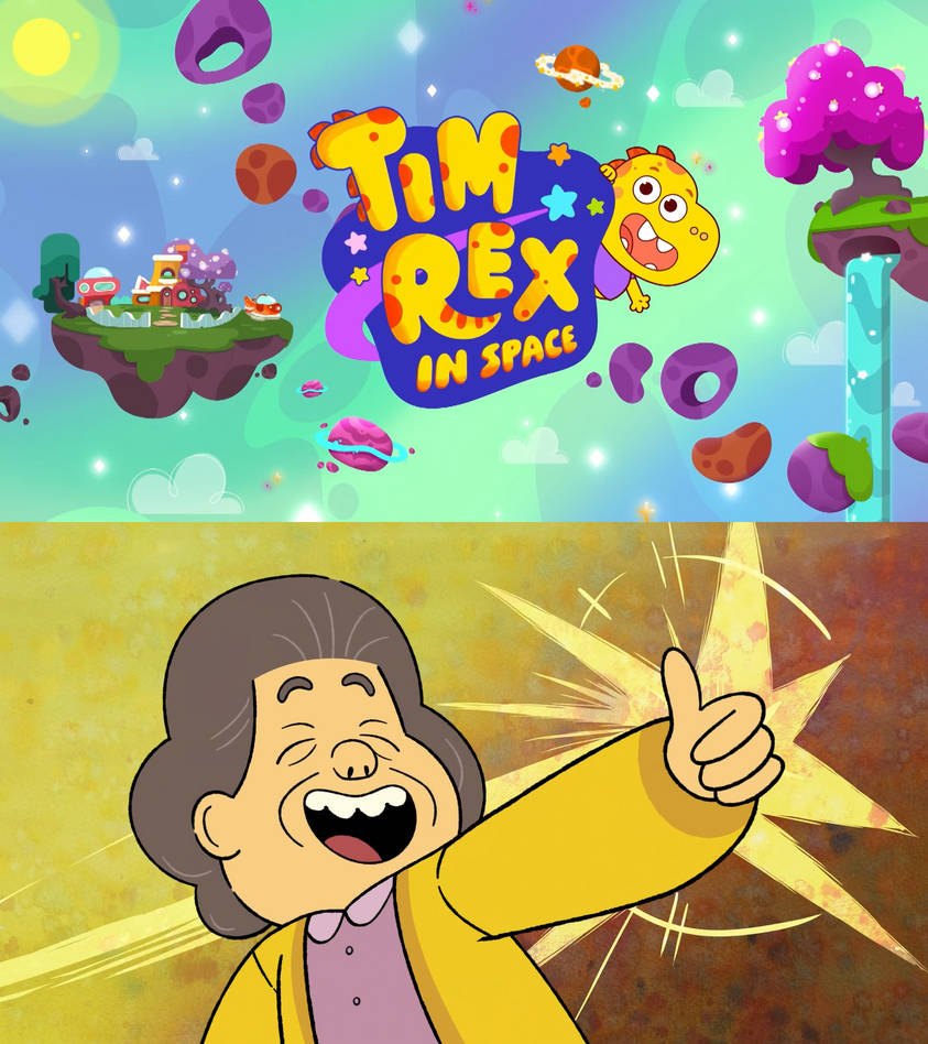 Tim Approves Halmoni Approves Tim Rex in Space by Pitsada on DeviantArt