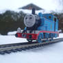 thomas in the snow