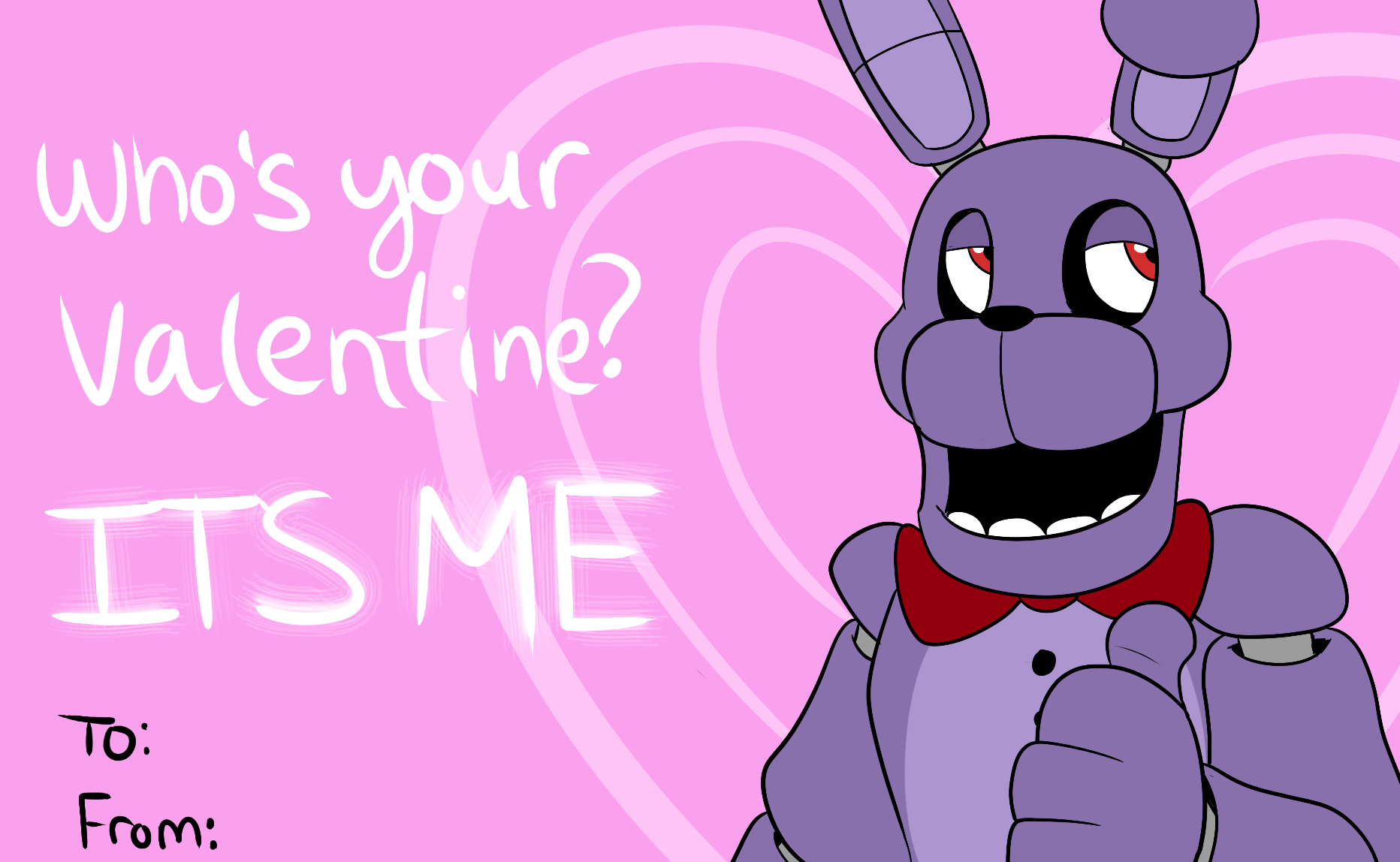 FREE Printable Five Nights at Freddy's Valentines