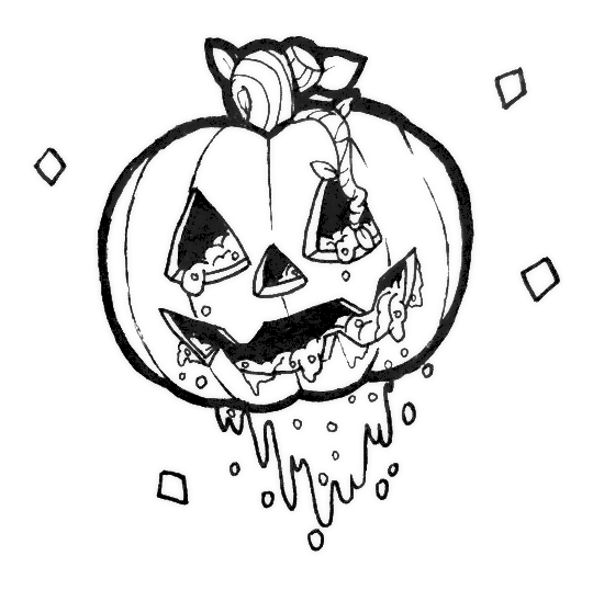 Inktober #2 - Jack-O-Lantern