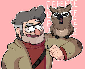 Two Owls Hangin' Out