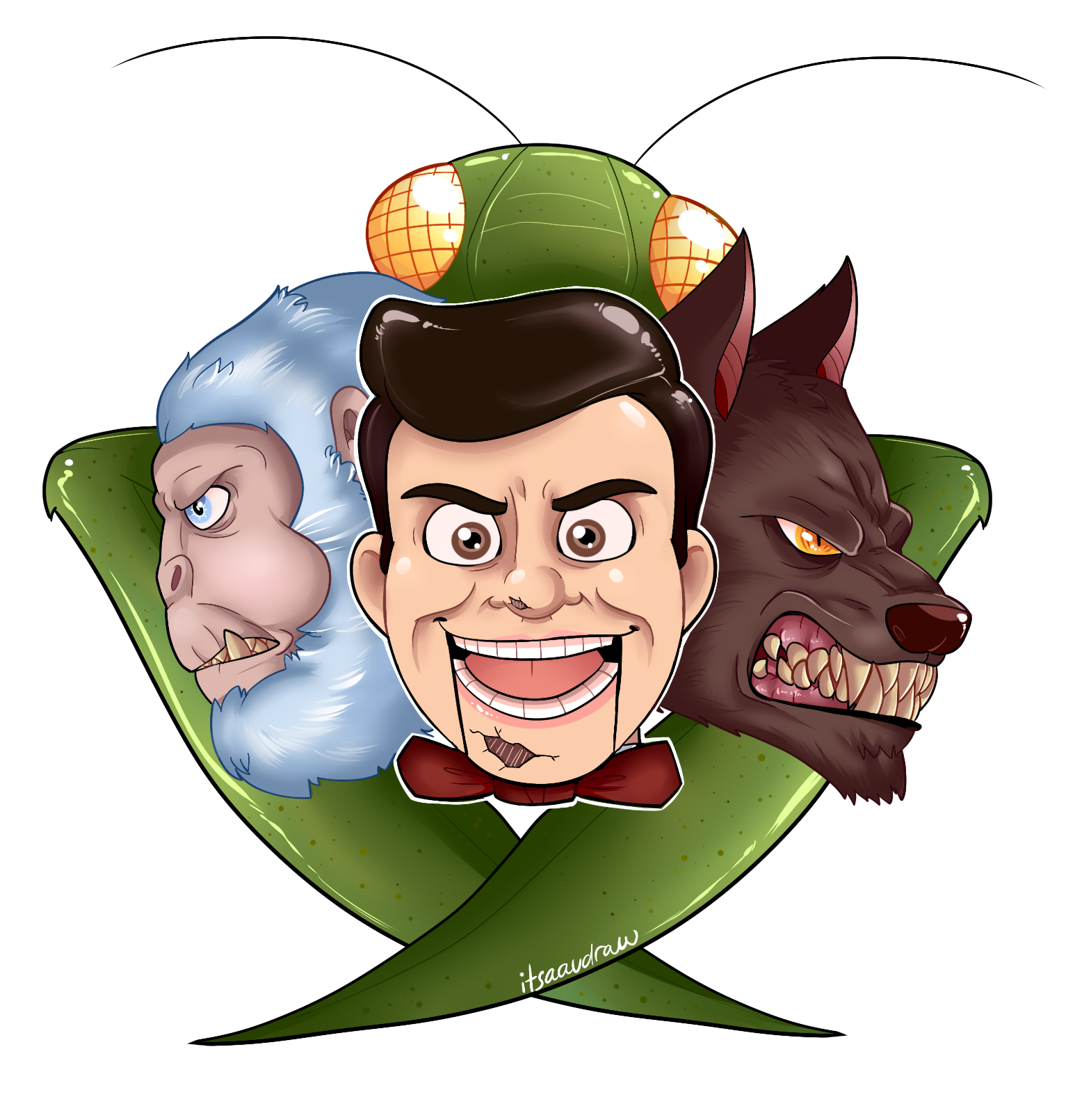 Goosebumps Monster Squad by itsaaudraw