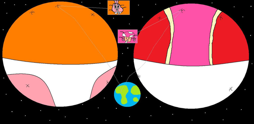 Planet Anais and Planet Toadette