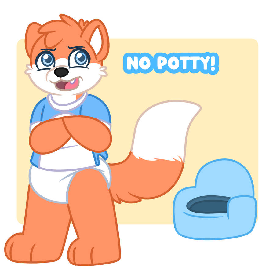 Deviantart Daniel Potty Deviantart Little Scouty - NO POTTY! by KibaCPup on DeviantArt