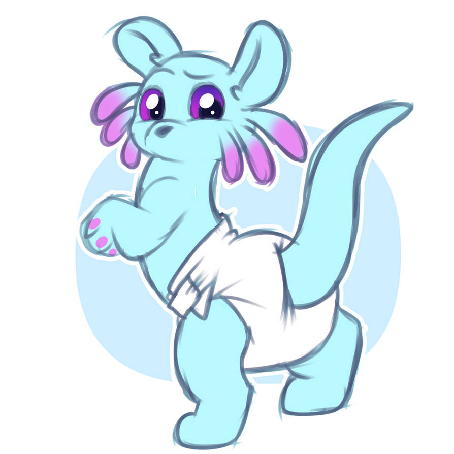 Silly Rivulet (Doodle) Rivulet - What is this soft thing? by KibaCPup on DeviantArt