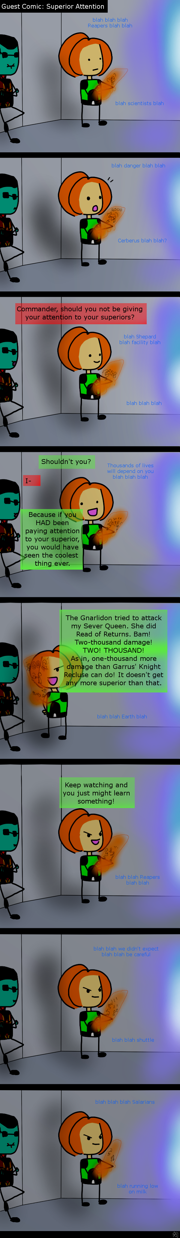 Guest Comic: Superior Attention