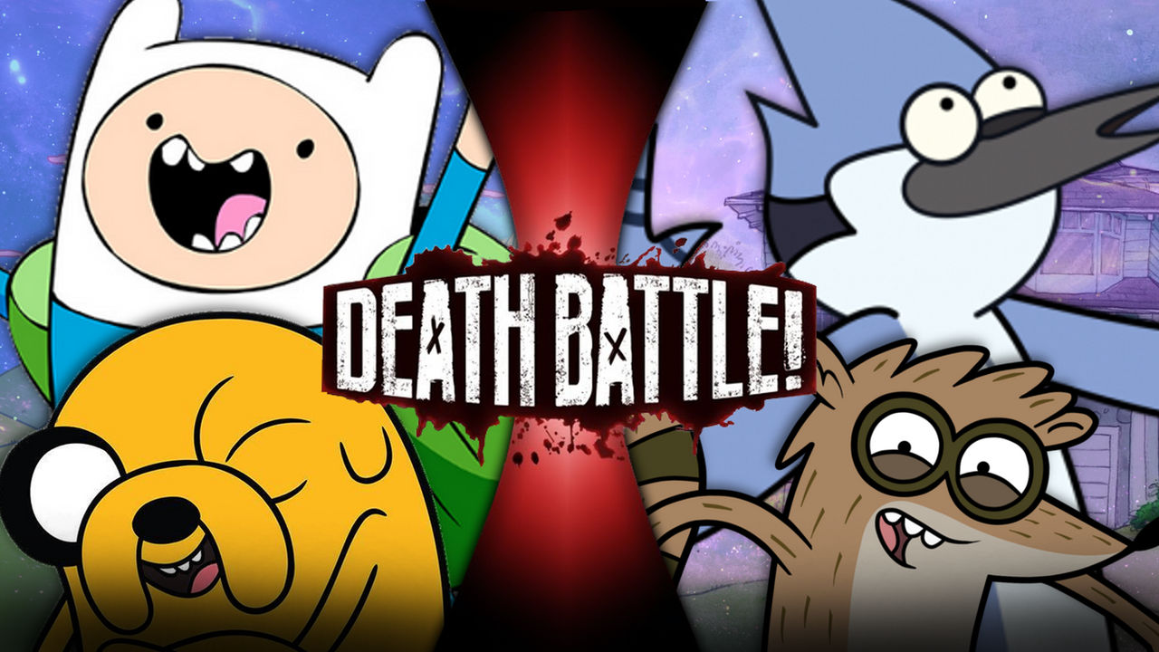 Finn And Jake Vs Mordecai And Rigby