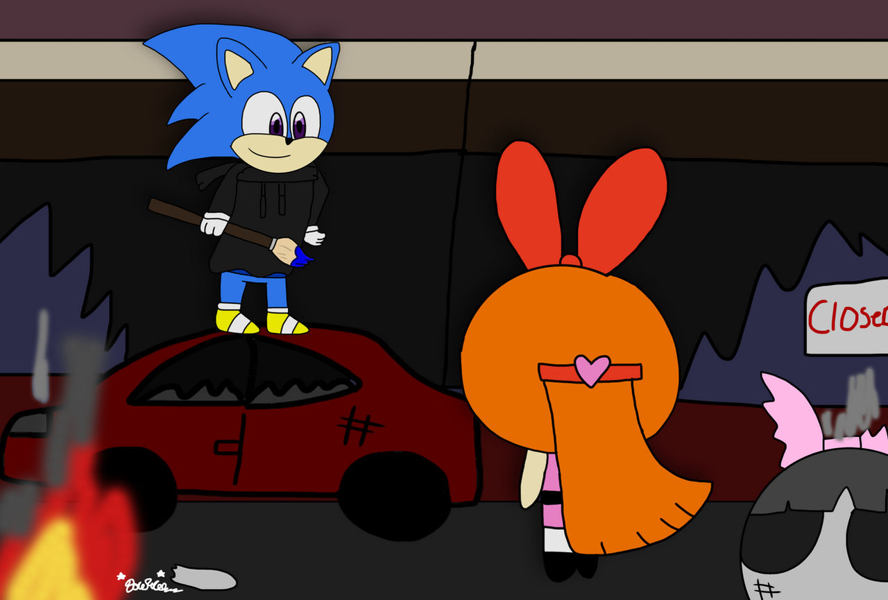 Blossom meets Speedy Jr