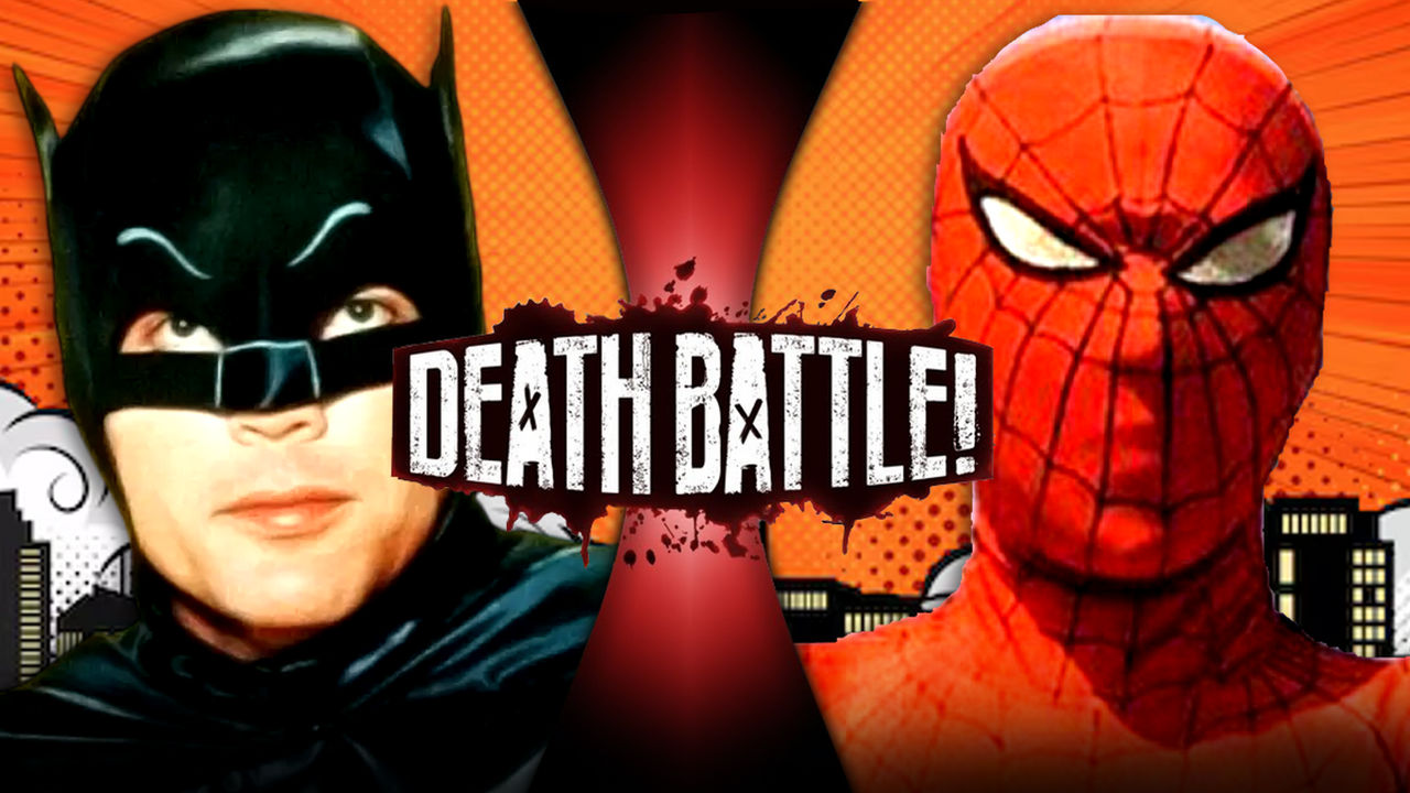 Adam West Batman Vs Japanese Spider Man