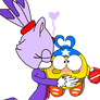 A kiss on the cheek reward