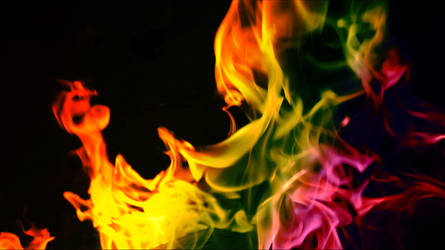 Rainbow Flame