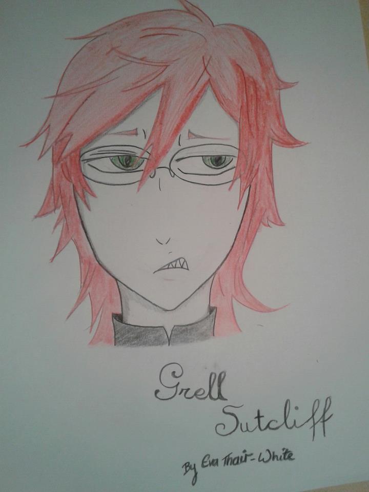 Grell Sutcliff Short Hair By Animevamp4life On Deviantart